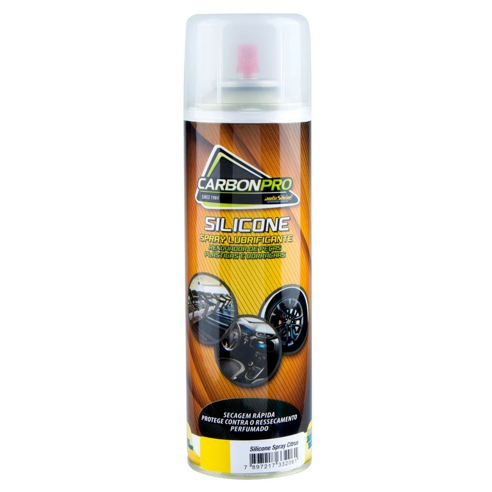 Silicone Spray Carbon Pro Citrus 300ml - AUTOSHINE 18507