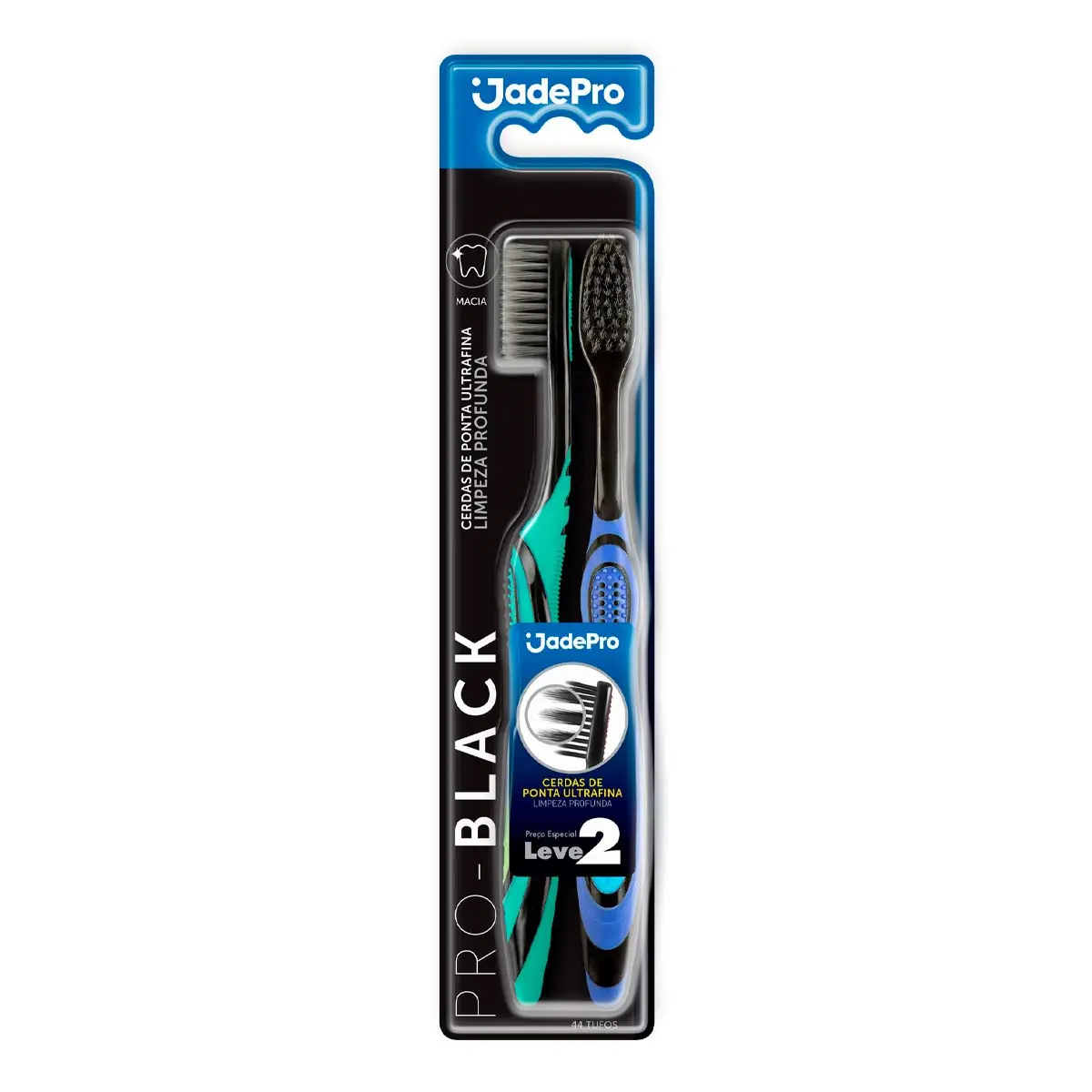 Esc.dental Jadepro 732 Pro Black, Macia, Cart. C 02 Un.