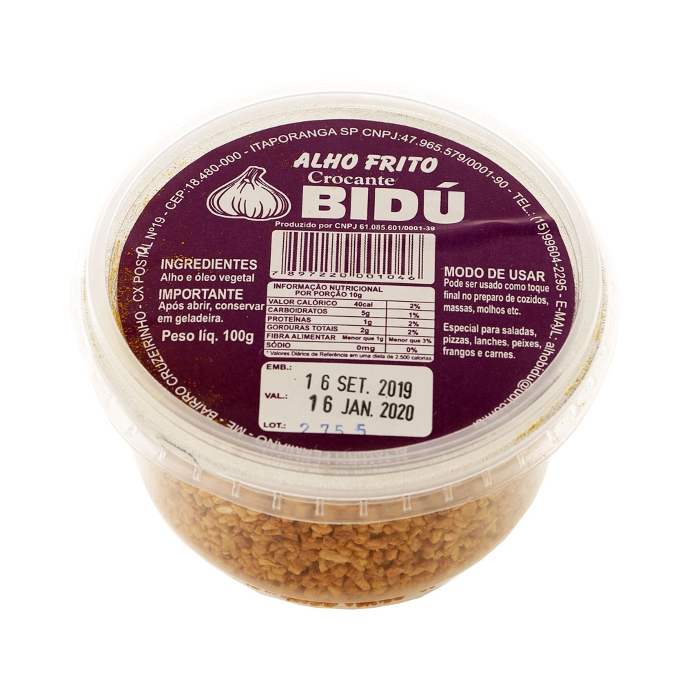 Alho Frito Bidu