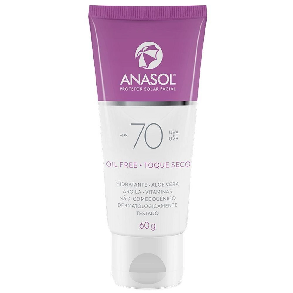 Anasol Protetor Solar Facial FPS70 60g