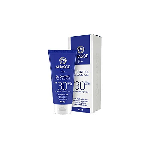 Protetor Solar Facial Oil Control FPS30 - 60ml - Anasol Viso