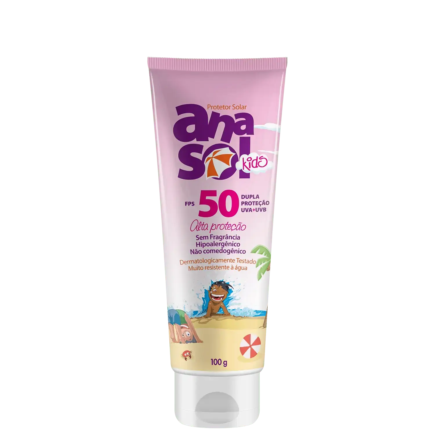 Anasol Protetor Solar Kids Fps 50 Bisnaga 125 G