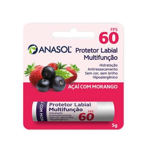 Anasol Protetor Labial FPS 60 Açai C/ Morango
