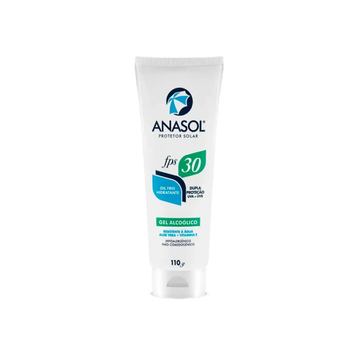 Anasol Prot Solar Gel Alcoolico Fps 30 110g