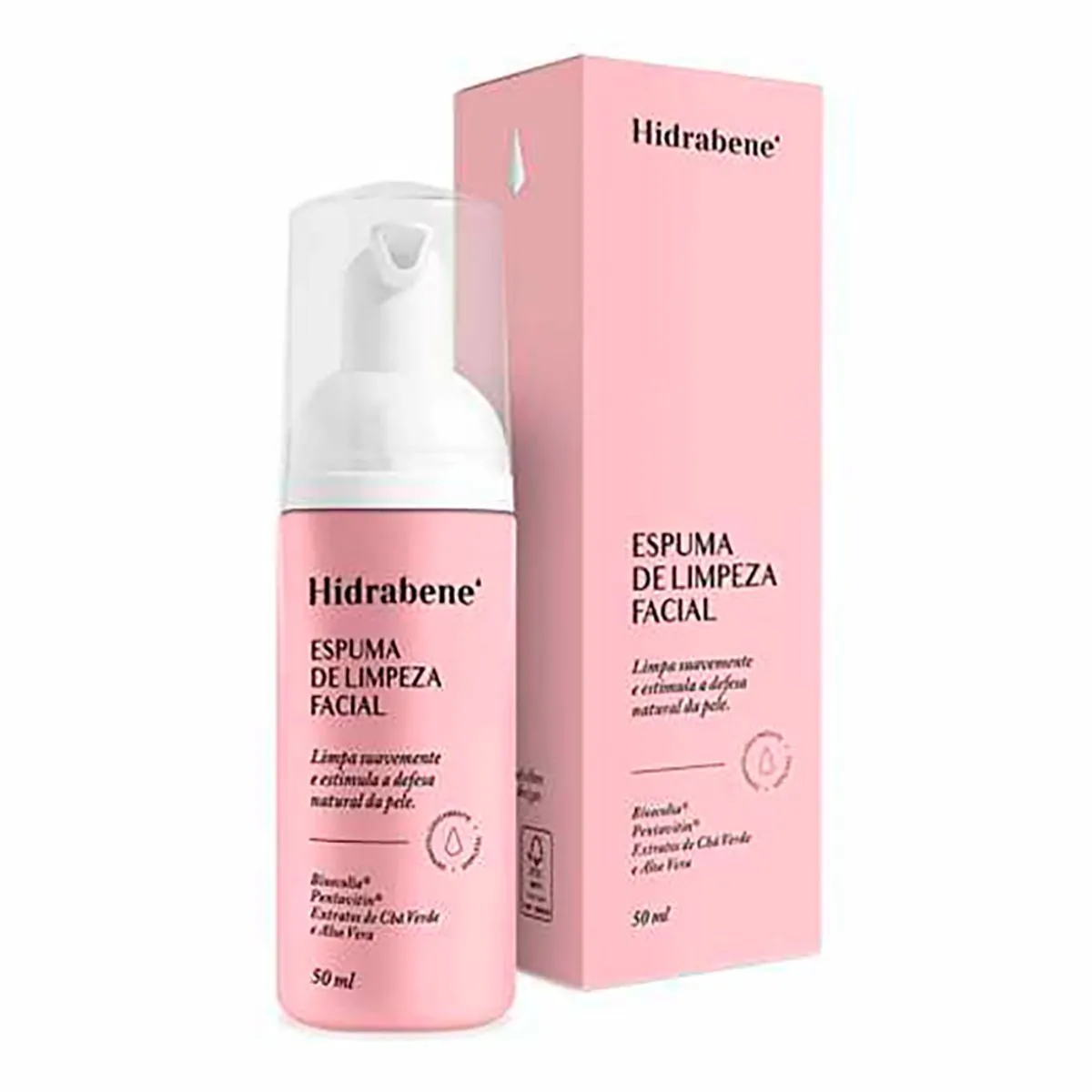 Hidrabene Espuma de Limpeza Facial 50ml