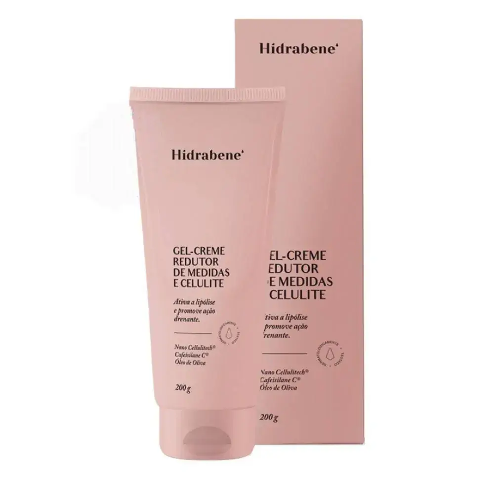 Gel Creme Hidrabene Redutor Medidas E Celulite 200g