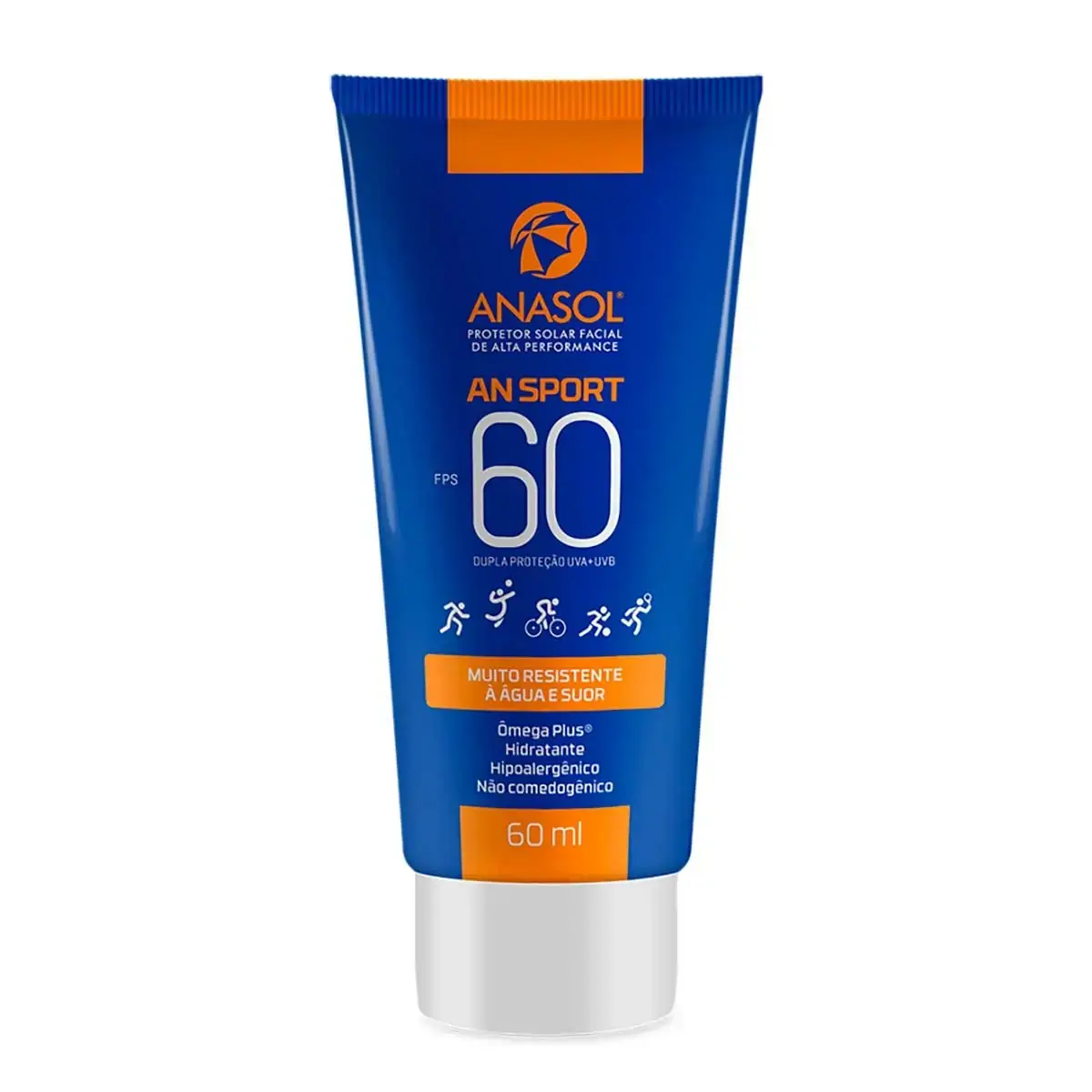 Anasol Protetor Solar Facial Ansport FPS 60 60ml