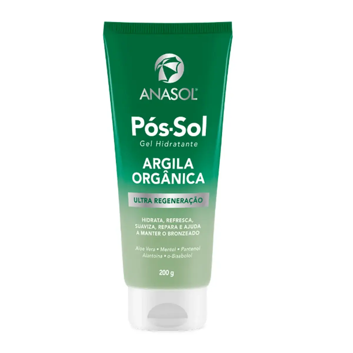 ANASOL ARGILA ORGÂNICA - GEL HIDRATANTE PÓS-SOL 200G