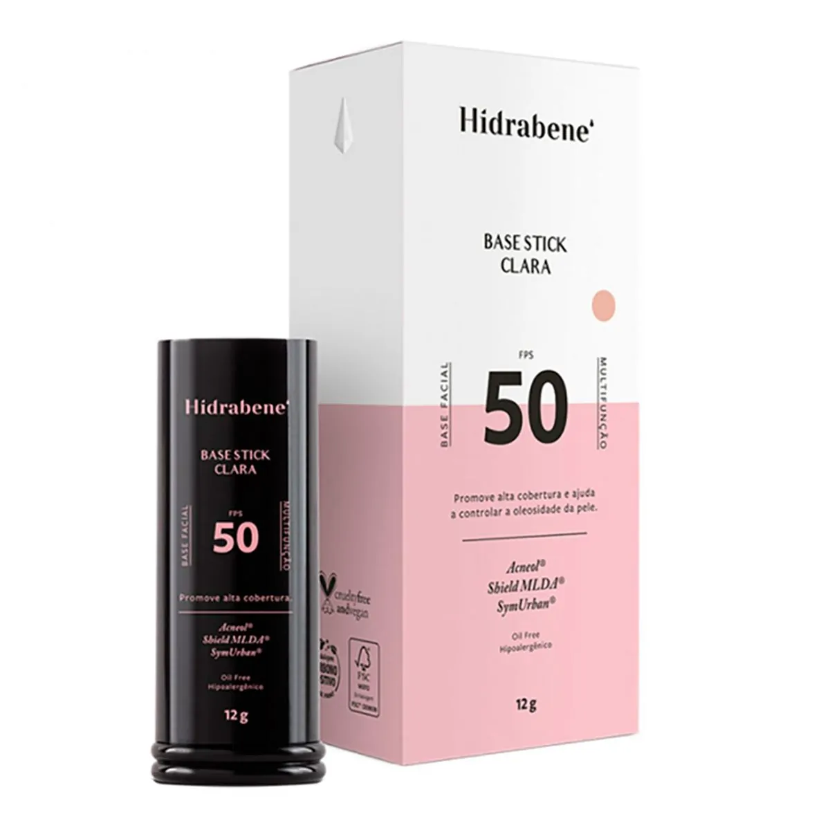 Hidrabene Base Stick Clara Fps50