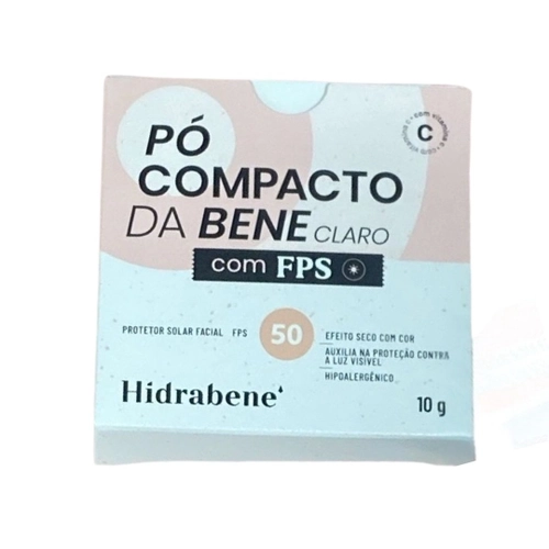 Hidrabene Protetor Solar Fac Fps50 10g Claro