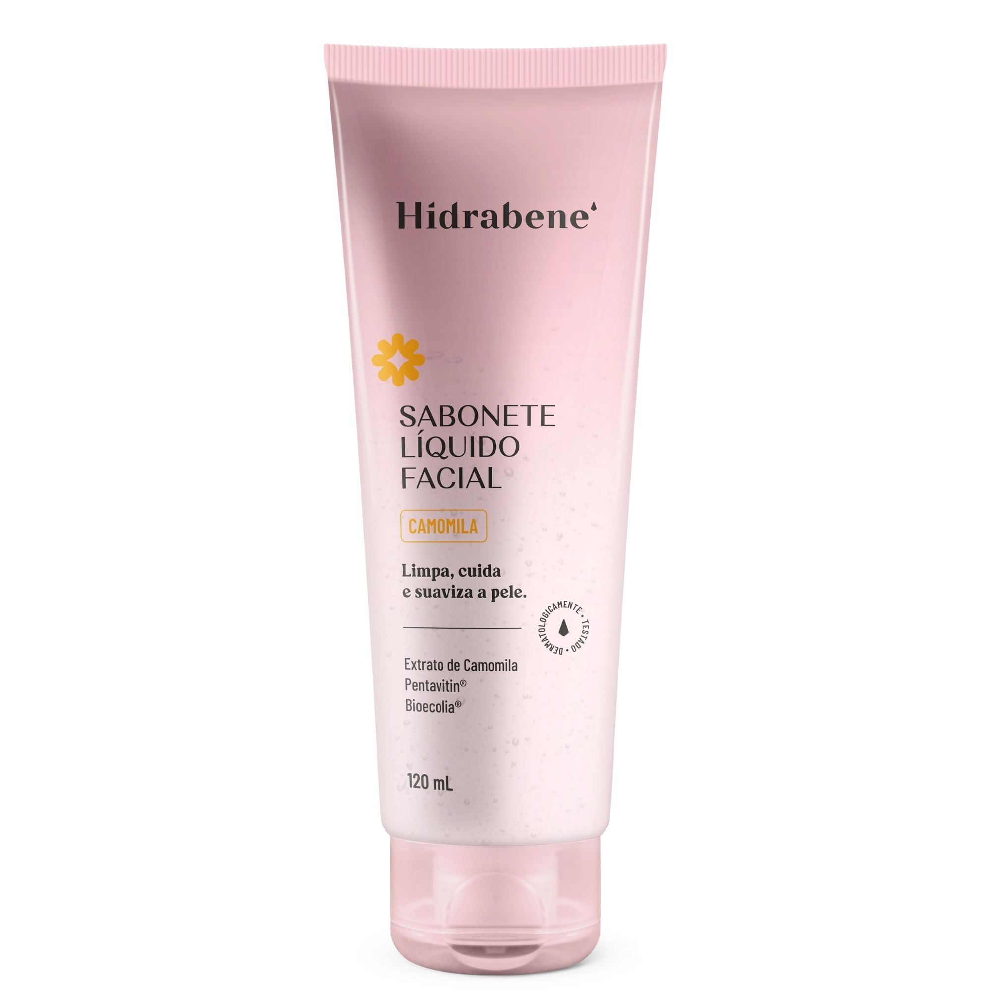 Sabonete Líquido Facial Camomila Hidrabene Bisnaga 120ml