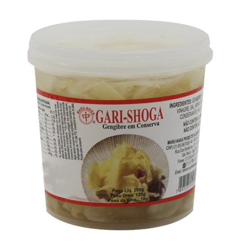 Gari Shoga Em Conserva Maru Naka Pote 120g