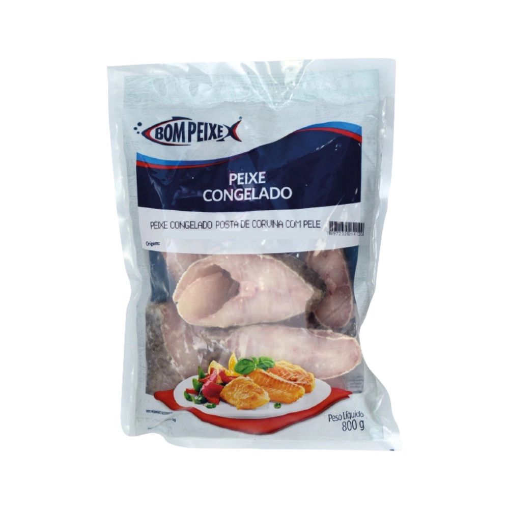 Posta Corvina Bom Peixe C/pele 800g
