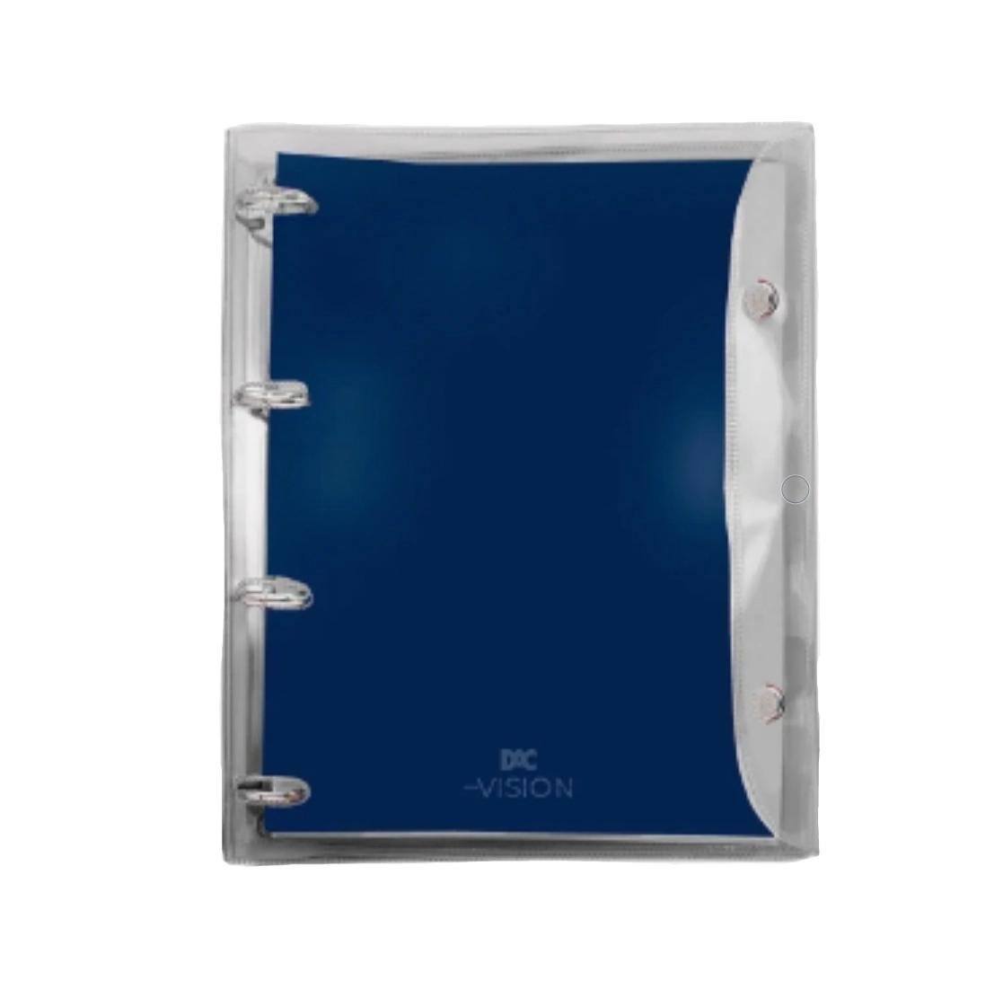 Caderno Argolado Universitário Vision Azul C/192fls Cx4