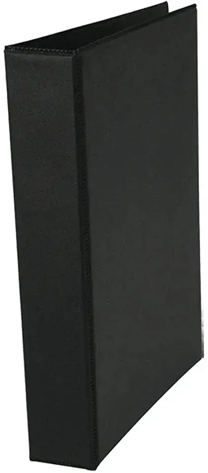 Fichário Universitário Preto 4 Argolas Dac