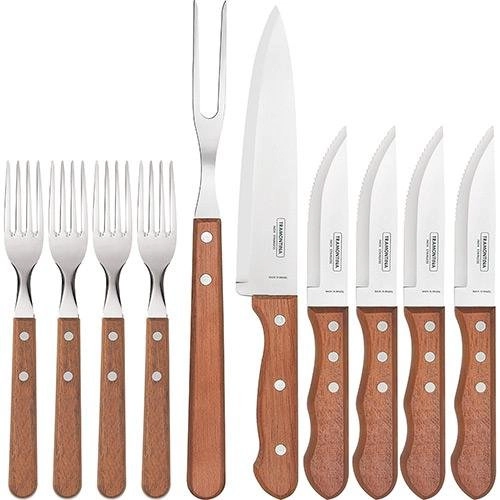 Conj Talher Churrasco Di Solle Tradicao 14 Pecas