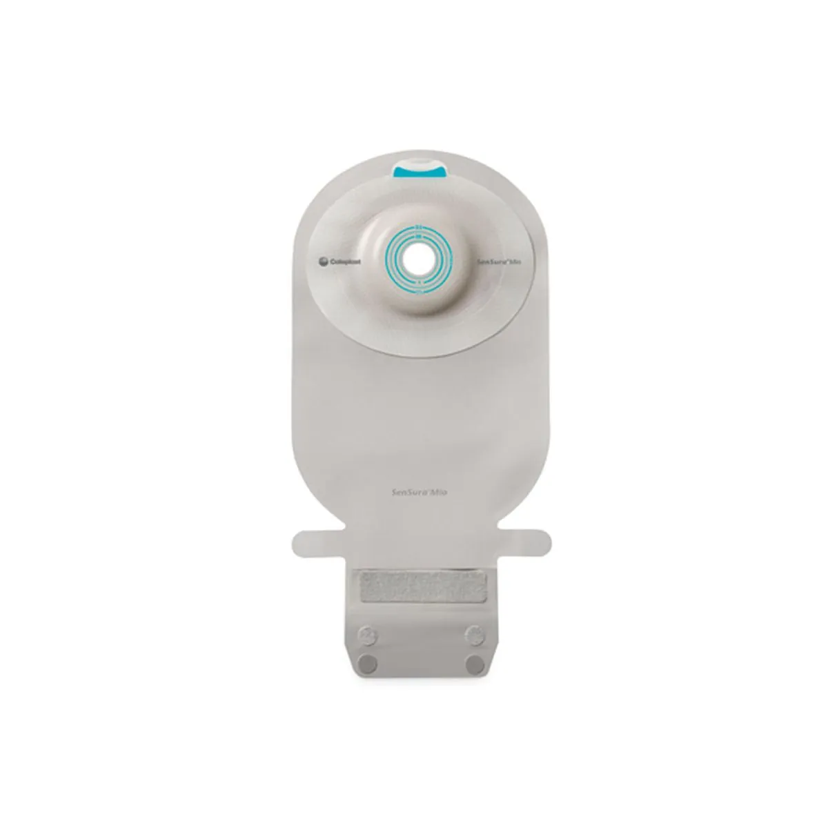 SenSura Mio 1 Peça Convex Profunda Drenável Cinza 10-23mm Maxi - 10 Unidades