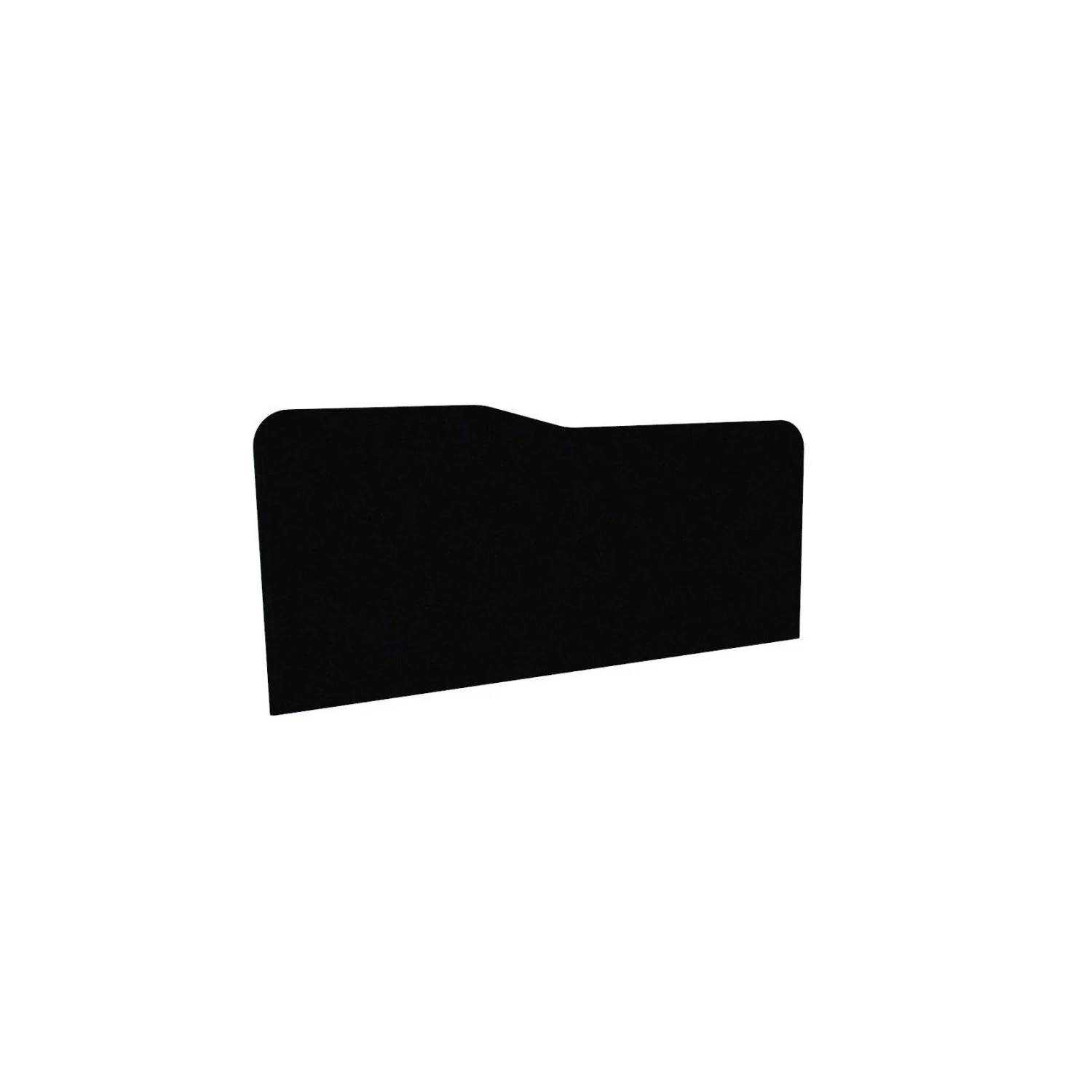 Painel Divisor Para Estacao De Trabalho 120x50cm Preto