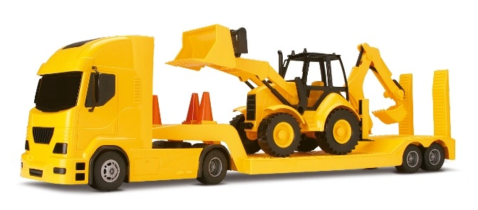 Caminhão Wl 1200 Construction C/ Retroescavadeira