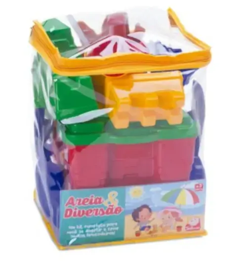 Kit Silmar Areia E Castelo 9pcs Ref.8020 Un