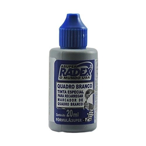 Tinta P/pincel Q.branco 20ml Azul Radex
