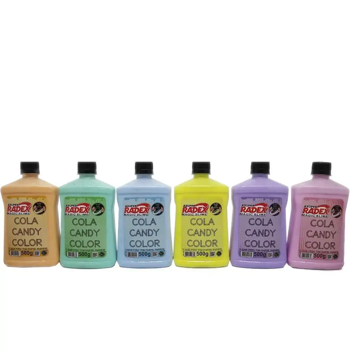 Cola Candy Radex Pastel Azul 500g