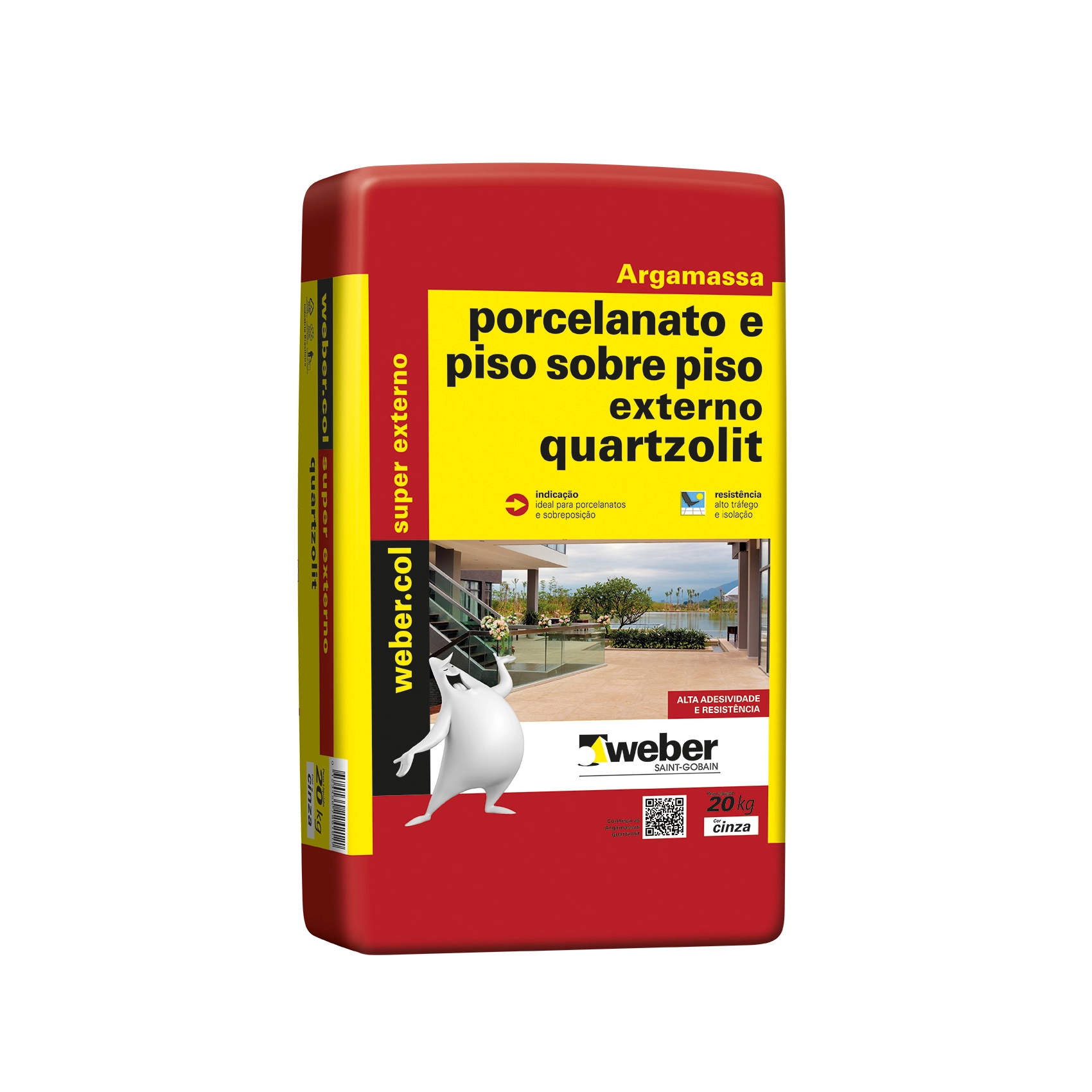 Argamassa Piso Sob.piso Uso Ext.quart.20kl