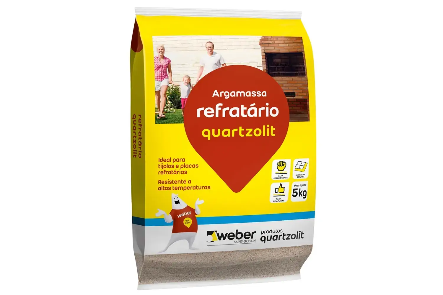 Refratario 5kg Quartzolit Fd A