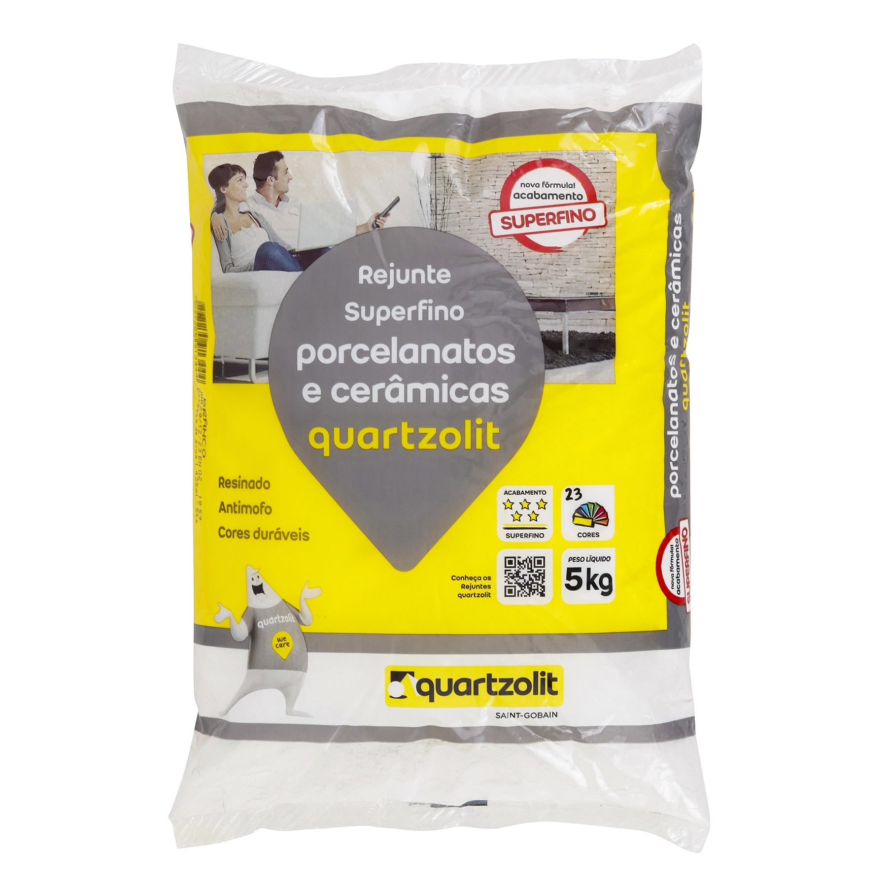 Rejunte para Porcelanatos E Cerâmicas Branco 5kg