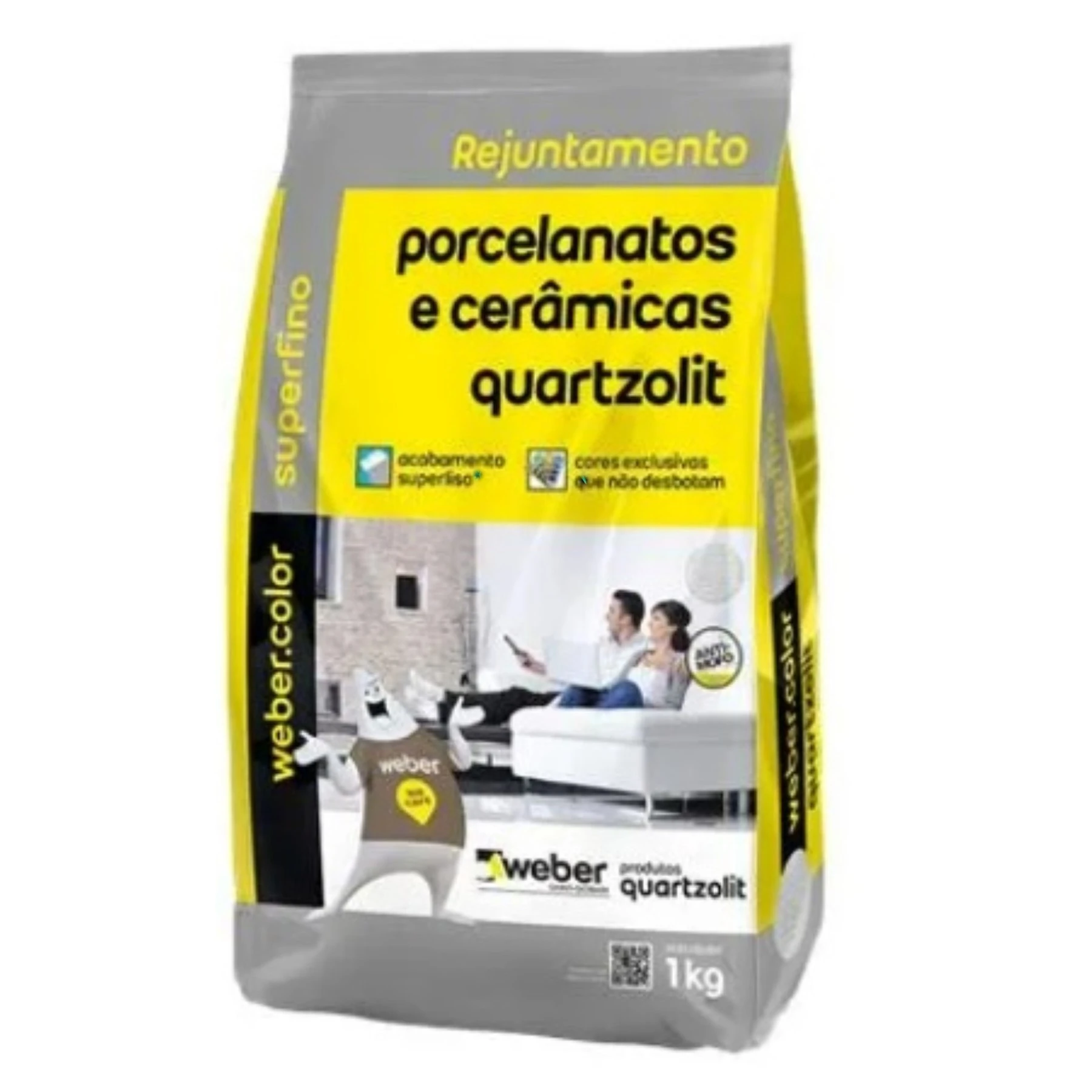 Rejunte Porcelanato Branco 1 Kg