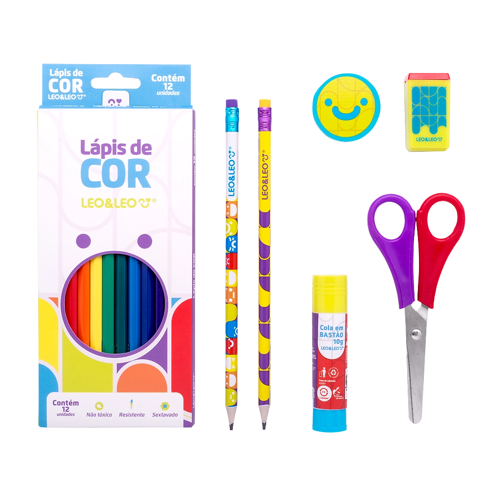 Kit Escolar Joy 71618 Leonora
