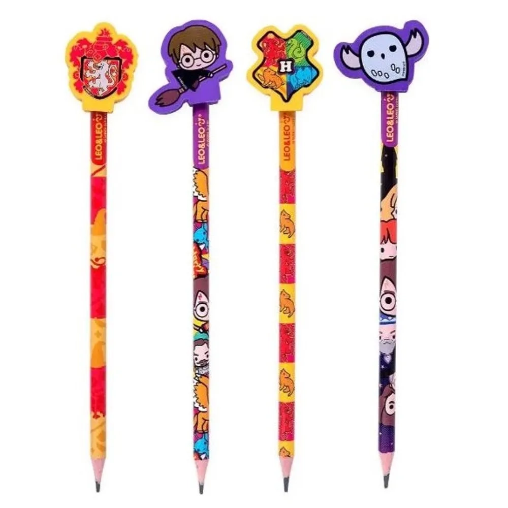 Lapis Hb Com Borracha Na Ponta Harry Potter