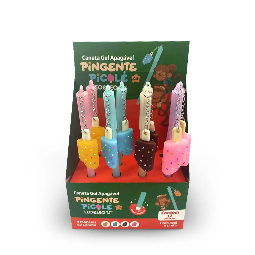 Caneta Gel Apagavel Picole 0.5 10222 Leonora