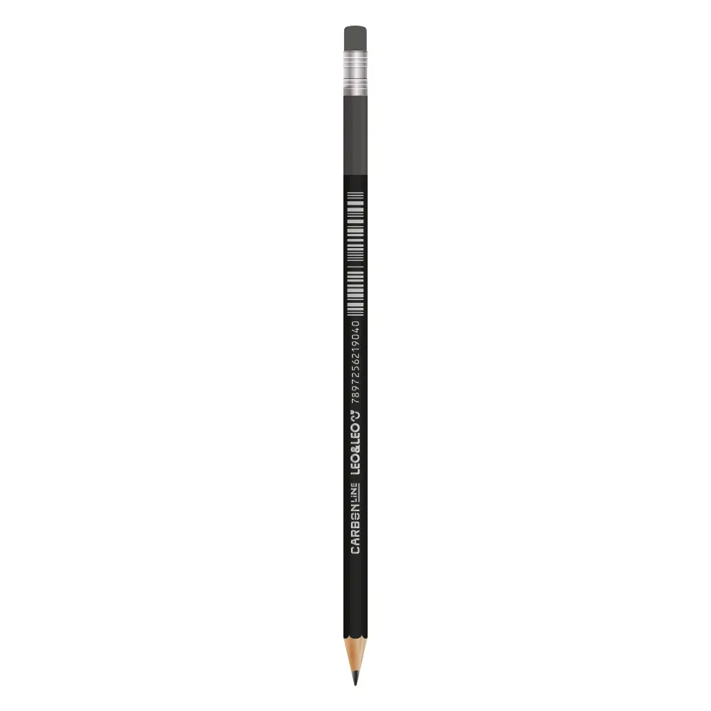 Lapis Grafite C Borracha Carbon Line 10304 Leonora