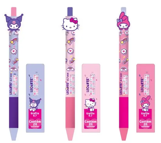 Lapiseira C/grafite 0.7 Hello Kitty E Amigos Sortida Leonora