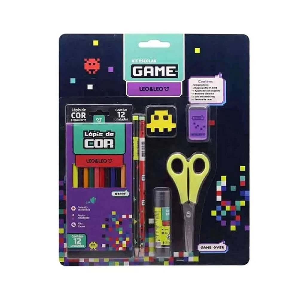 Kit Escolar Leoleo C19 Game Pixar