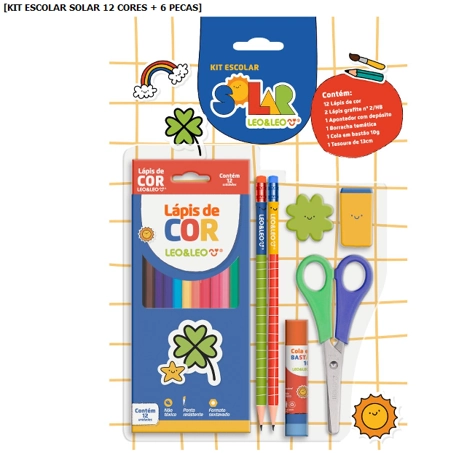 Kit Escolar Leonora Solar Leoeleo