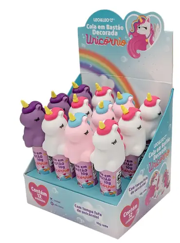 Cola Bastao Unicornio 10g Ref. 10566 Leo E Leo