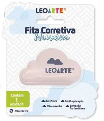 Fita Corretiva Leoarte 5mmx8m Nuvem