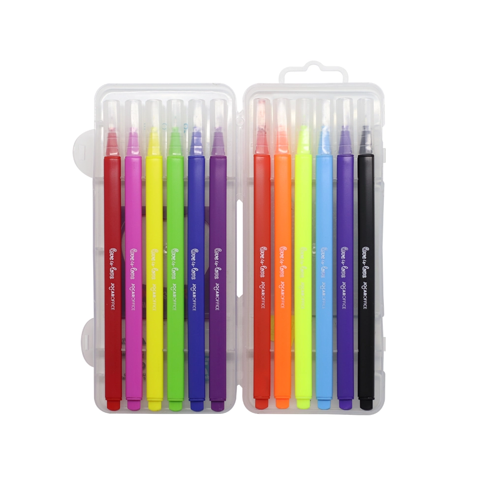 Marcador Fineliner Love Is Love Estojo 12un Jocar Office 72764 Leonora