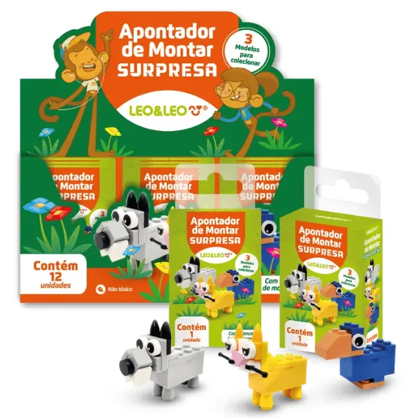 Apont Leo Leo De Montar Surpresa Animais