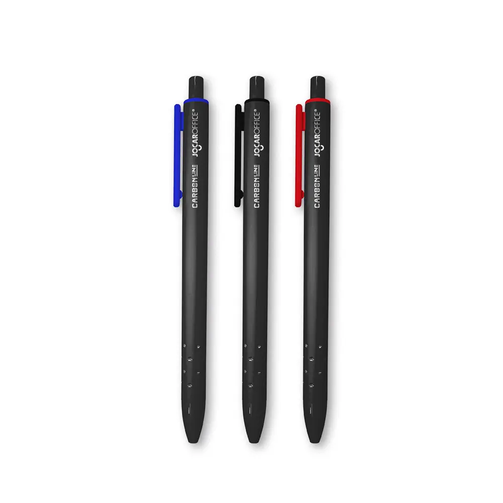 Caneta Esferografica Retratil Carbon Line 0.7 10300 Leonora