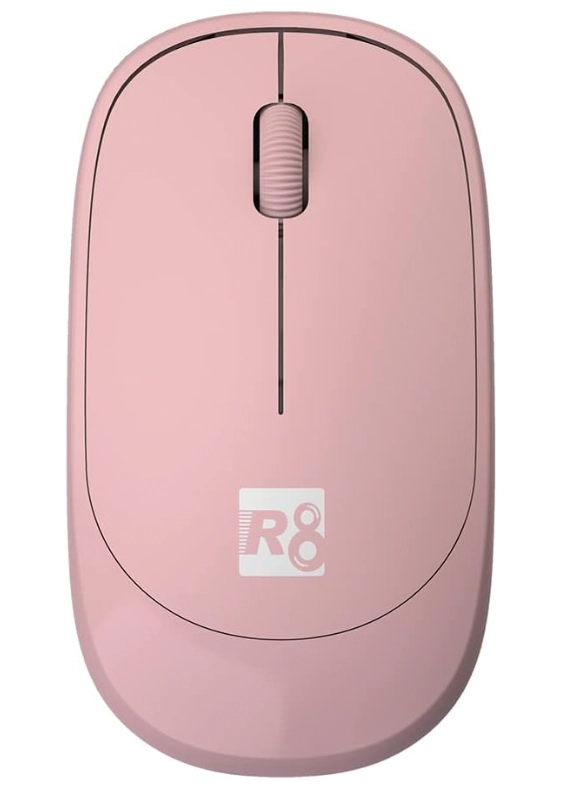 Mouse Optico S/fio Usb 1000 Dpi Color Fit Rosa R. 74341 Atacado Ind Unid Letron