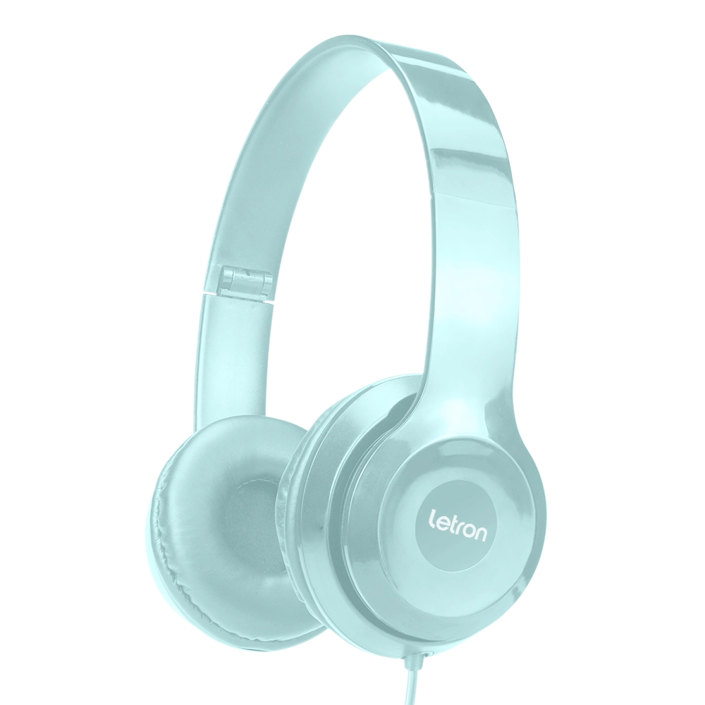 Headphone Wire Fio Letron Azul 74478 Leonora