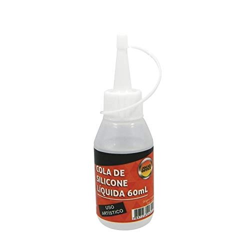 Cola Silicone Liquida Titanium Tecido Papel Metal