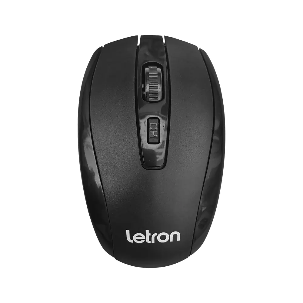 Kit Teclado E Mouse Sem Fio Office Tech Letron Cod.74360