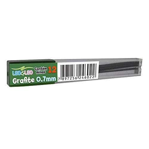 Grafite P/ Lapiseira Leo E Leo C/12 0.7mm