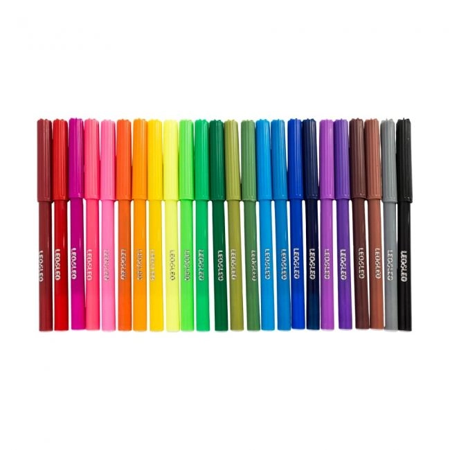 Canetinha Hidr.plus Leon C/24 Cores