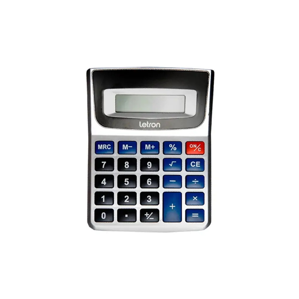 Calculadora Mesa 12 Digitos Prata Duo Of