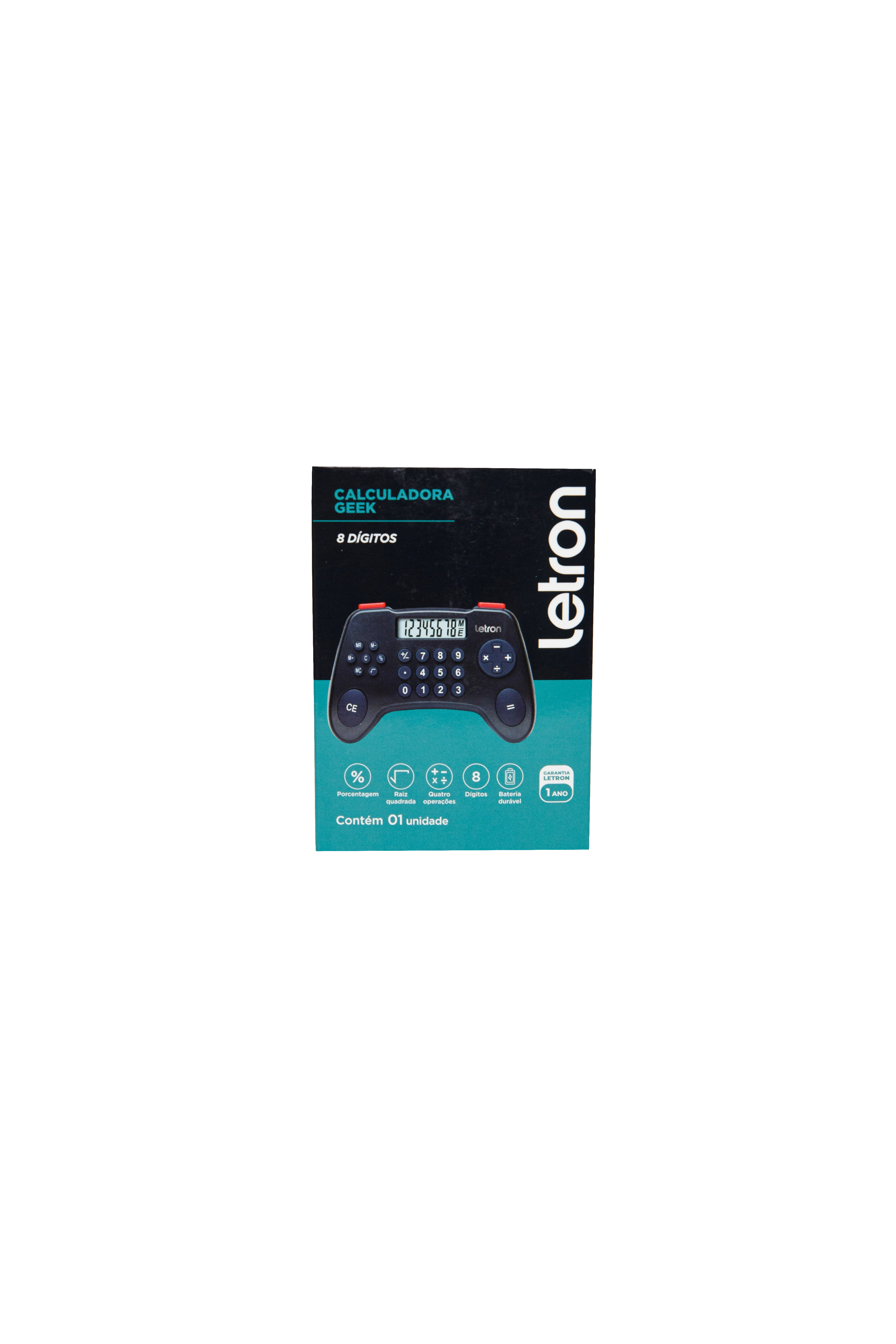 Calculadora Geek Controle 8 Digitos 99329 Leonora